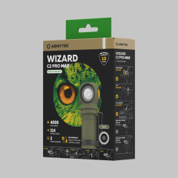 Armytek Wizard C2 Pro Max Magnet USB White Olive