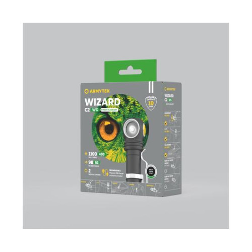Фонарь Armytek Wizard C2 WG Magnet USB Белый