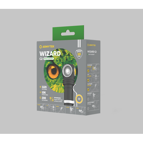 Armytek Wizard C2 Magnet USB Warm