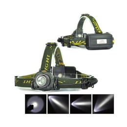 Фонарь налобный FA-6616 с акб 18650 с датчиком движения