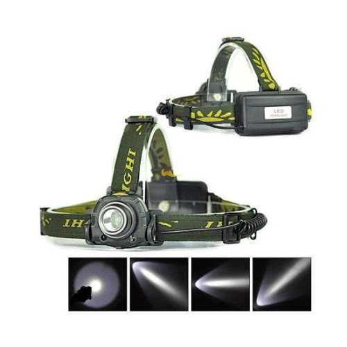 Фонарь налобный FA-6616 с акб 18650 с датчиком движения