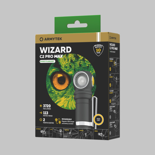 Armytek Wizard C2 Pro Max Magnet USB Warm
