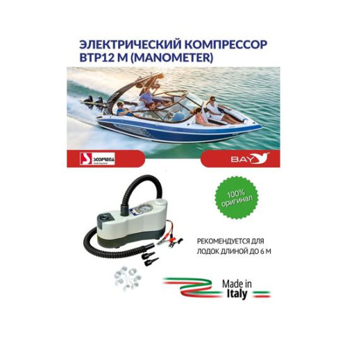 Насос электрический Scoprega Spa Bravo BTP 12 Mano