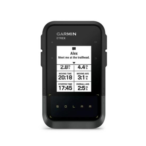 GPS-навигатор Garmin eTrex Solar с зарядкой от солнечной батареи