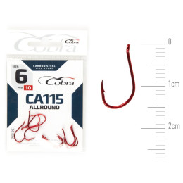 Крючки Cobra CAPITAL сер. CA115 разм. 014 10шт. (C131R)