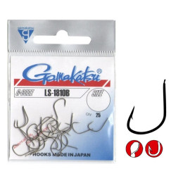 Крючки рыболовные Gamakatsu LS-1810B HOOKS BRONZE #10 (25 шт)