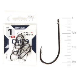 Крючки Cobra BAITHOLDER сер. CA129 разм. 005/0 5шт. (C1101NSB)