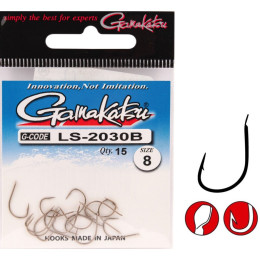 Крючки рыболовные Gamakatsu LS-2030B NEW LABEL HOOKS BRONZE #10 (15 шт)