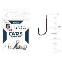 Крючки Cobra STRUGER сер. CA125 разм. 012 10шт. (C101NSB)