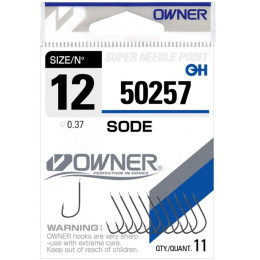 Одинарный крючок OWNER SODE №14 (12шт)