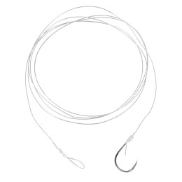 Крючки с поводком FC FEEDER сер. FC105 70см, разм.008, 0,18мм 10шт.