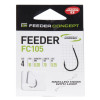 Крючки с поводком FC FEEDER сер. FC105 70см, разм.008, 0,18мм 10шт.