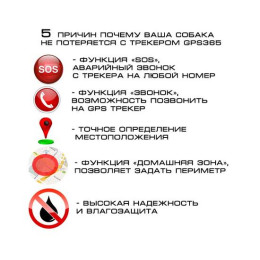 GPS Ошейник GPS365 (HaDog-03)