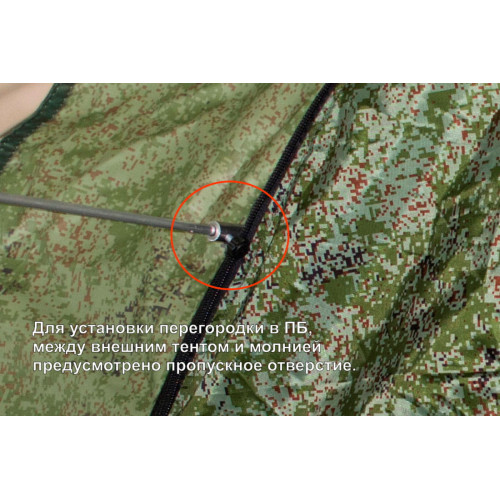 Походная баня-палатка Берег ПБ-3 4х2 м ( нового образца ) (400х200/190 см)