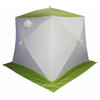 Походная баня Пингвин Призма Премиум (1-сл) 215*215 cm Композит (бело-зеленый)