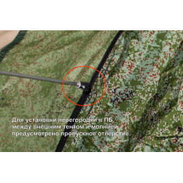 Походная баня-палатка Берег ПБ-2 3х2 м ( нового образца ) (300х200/190 см)