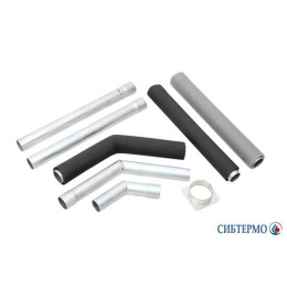 Отвод трубы ОТ-45 малый Сибтермо