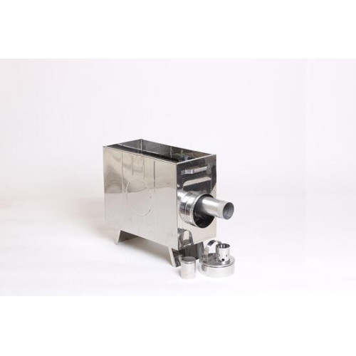 Печь для походной бани (нерж.сталь 0,8/1,0 мм)