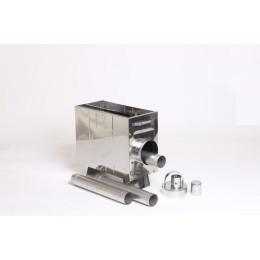 Печь для походной бани (нерж.сталь 0,8/1,0 мм)