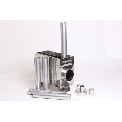 Печь для походной бани (нерж.сталь 0,8/1,0 мм)