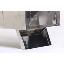 Печь для походной бани (нерж.сталь 0,8/1,0 мм)