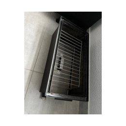 Коптильня MANKO двухъярусная с гидрозатвором №1 550х280х360 1,5 мм