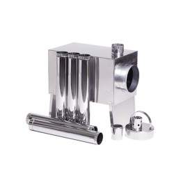 Печь "Экономка" средняя 655х300х360 (нерж.сталь 0,8 мм) без экранов