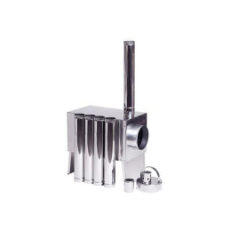 Печь "Экономка" малая ОБЛЕГЧЕННАЯ 470х280х335 (нерж.сталь 0,5 мм) без экранов