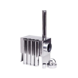 Печь "Экономка" средняя 655х300х360 (нерж.сталь 0,8 мм) без экранов