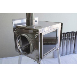 Походная печь для палатки Берег Камин Большая