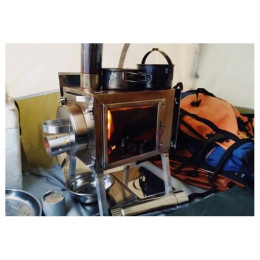 Походная печь для палатки Берег Камин Большая