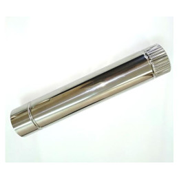 Сегмент трубы прямой L-500 мм. (нерж.)