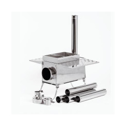 Печь "ИНВЕНТ ПРО" малая 500х280х340 (нерж.сталь 0,8 мм) экраны-трансформеры толщиной 1 мм. + короб для камней