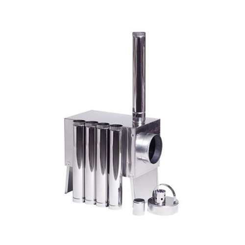 Печь "Экономка" большая 655х350х405 (нерж.сталь 0,8 мм) без экранов