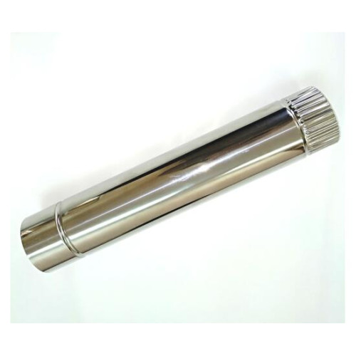 Сегмент трубы прямой L-330 мм. (нерж.)