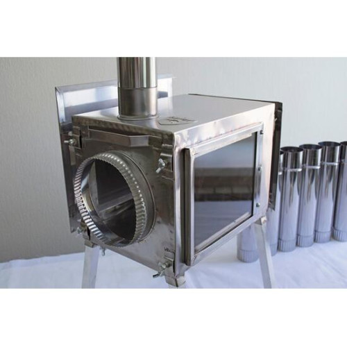 Походная печь для палатки Берег Камин Малая