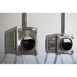 Походная печь для палатки Берег Камин Малая