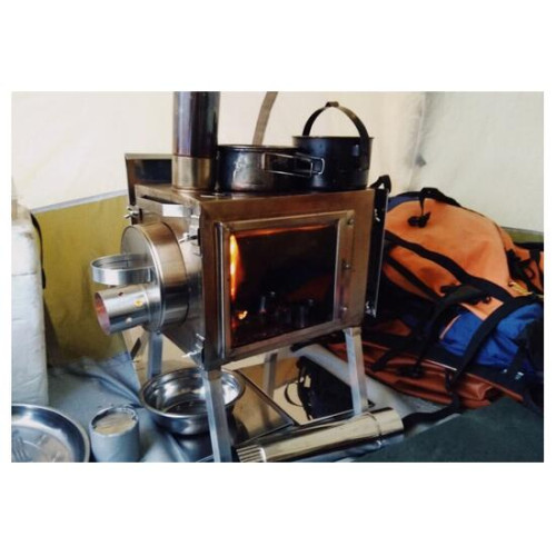 Походная печь для палатки Берег Камин Малая