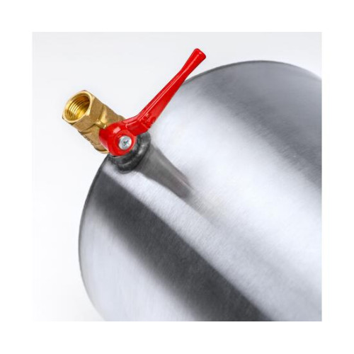 Бак "ИНВЕНТ" для воды малый d-65 мм., V-6 л. 370х200х205 (нерж.сталь 0,8 мм) с краном