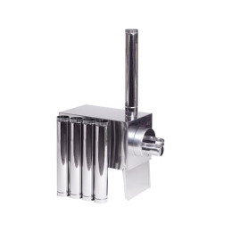 Печь "Экономка" малая 470х280х335 (нерж.сталь 0,8 мм) без экранов