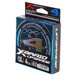 Шнур плетёный YGK X-BRAID UPGRADE X4 150m, PE 0.8, 0.148mm