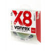 Шнур плет. Lucky John Vanrex х8 BRAID Fluo Green 125/020