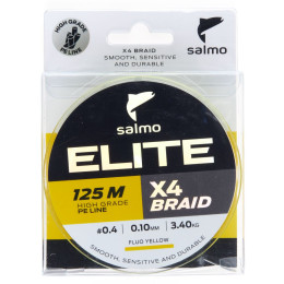 Шнур плет. Salmo Elite х4 BRAID Fluo Yellow 125/008