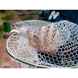 Подсачек разбор. LJ Area Trout Game 115х35х45см силикон