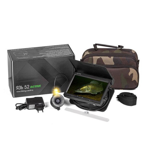 Подводная камера для рыбалки ЯЗЬ-52 Актив 7 с DVR ( с записью ) серия PRO