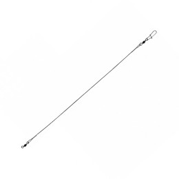 Поводки стал. 7x7 Lucky John SSW оснащ. вертл. и вертл. с застёж. d 0.45мм/06кг/15см/ набор 20шт.