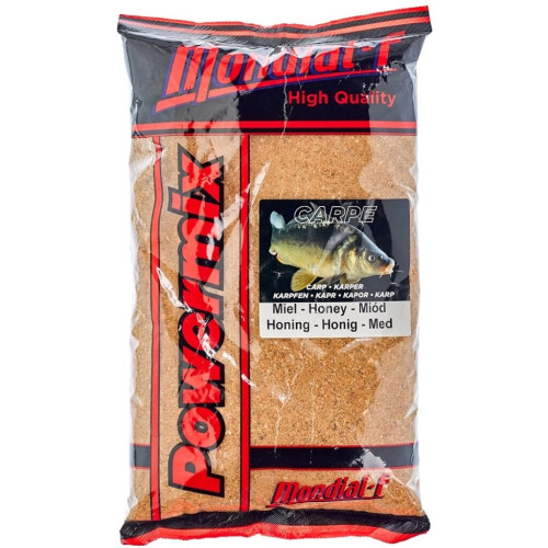 Прикормка Mondial-F Powermix CARP Honey 2.5кг