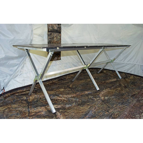 Стол-полок складной для походной бани от производителя ПФ Берег 188x62x67cm (нового образца)
