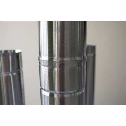 Труба составная Берег нержавеющая сталь 500х80мм