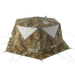 Палатка-шатер Куб Берег Гексагон Двухслойный (465х230/210 см)